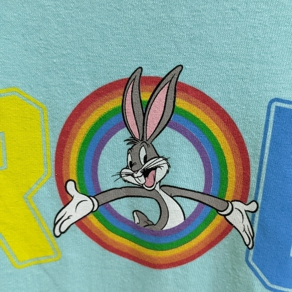 Looney Toons Men's Pride Graphic Short Sleeve Tee - Picture 5 of 5